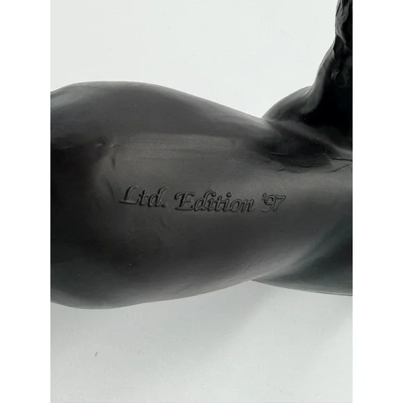 Breyer #971 Iron Metal Chief Black Missouri Fox Trotter Ltd Edition 1997 Horse - Picture 5 of 12